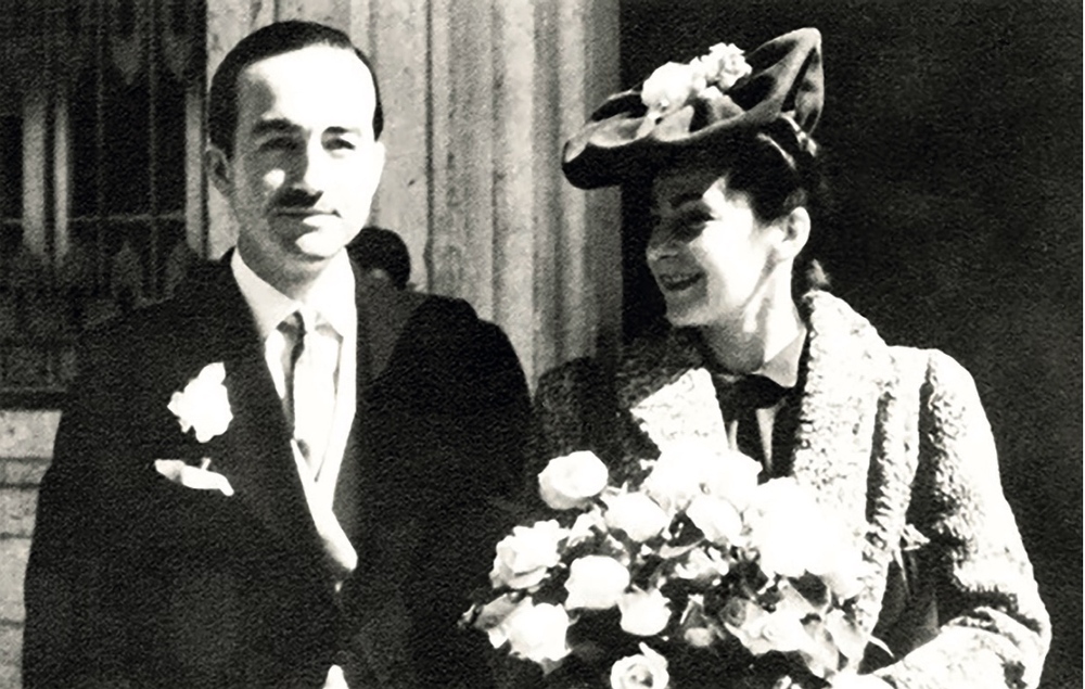 Ślub Karola i Róży Orłowskich (fot. ze zbiorów Ignacego Krasickiego/terazpolska.pl)