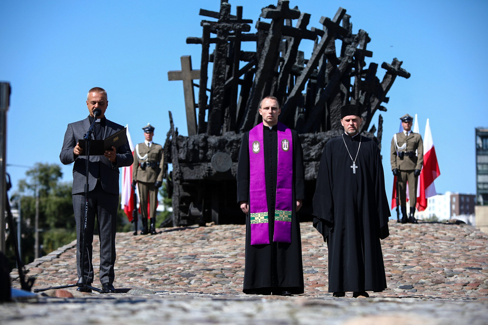 Uroczystości z okazji 86. rocznicy rozpoczęcia tzw. operacji polskiej NKWD – Warszawa, 11 sierpnia 2023. Fot. Sławek Kasper (IPN)