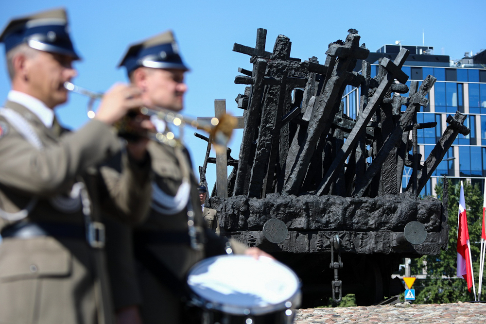 Uroczystości z okazji 86. rocznicy rozpoczęcia tzw. operacji polskiej NKWD – Warszawa, 11 sierpnia 2023. Fot. Sławek Kasper (IPN)