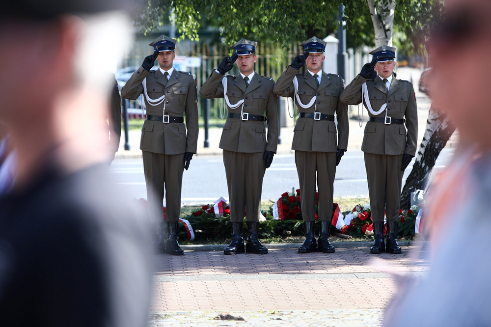 Uroczystości z okazji 86. rocznicy rozpoczęcia tzw. operacji polskiej NKWD – Warszawa, 11 sierpnia 2023. Fot. Sławek Kasper (IPN)