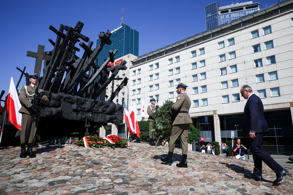 Uroczystości z okazji 86. rocznicy rozpoczęcia tzw. operacji polskiej NKWD – Warszawa, 11 sierpnia 2023. Fot. Sławek Kasper (IPN)