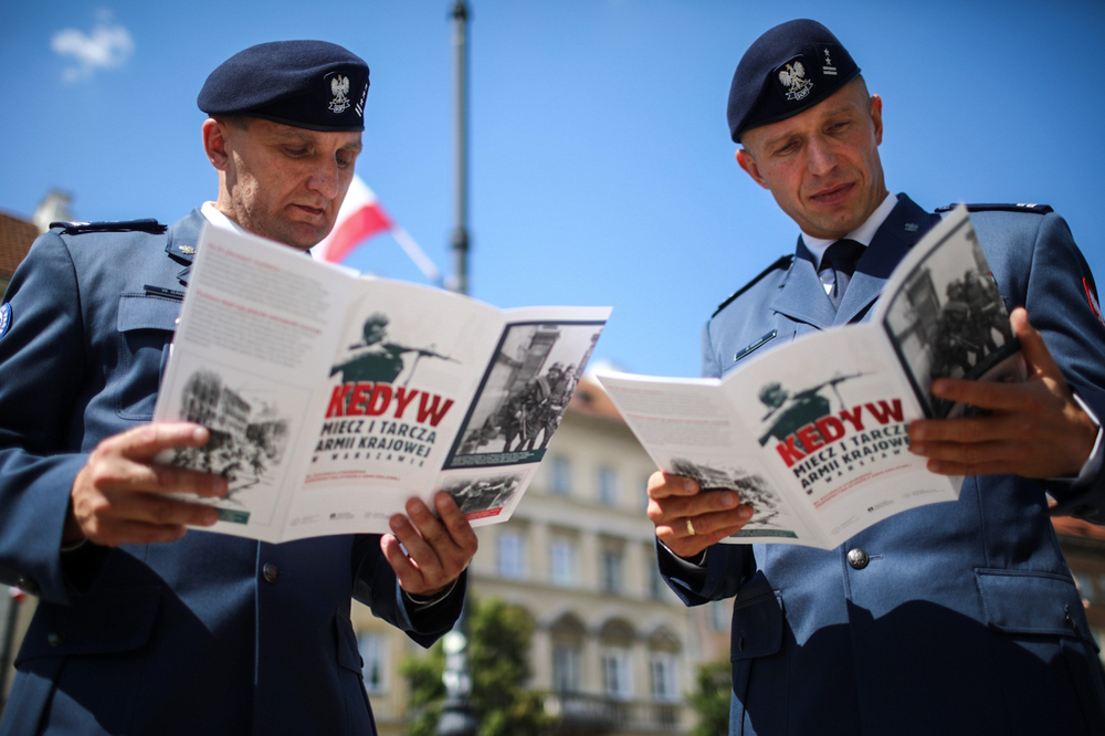Uroczyste otwarcie wystawy „Kedyw. Miecz i Tarcza Armii Krajowej w Warszawie” – Warszawa, 11 sierpnia 2023. Fot. Sławek Kasper (IPN)
