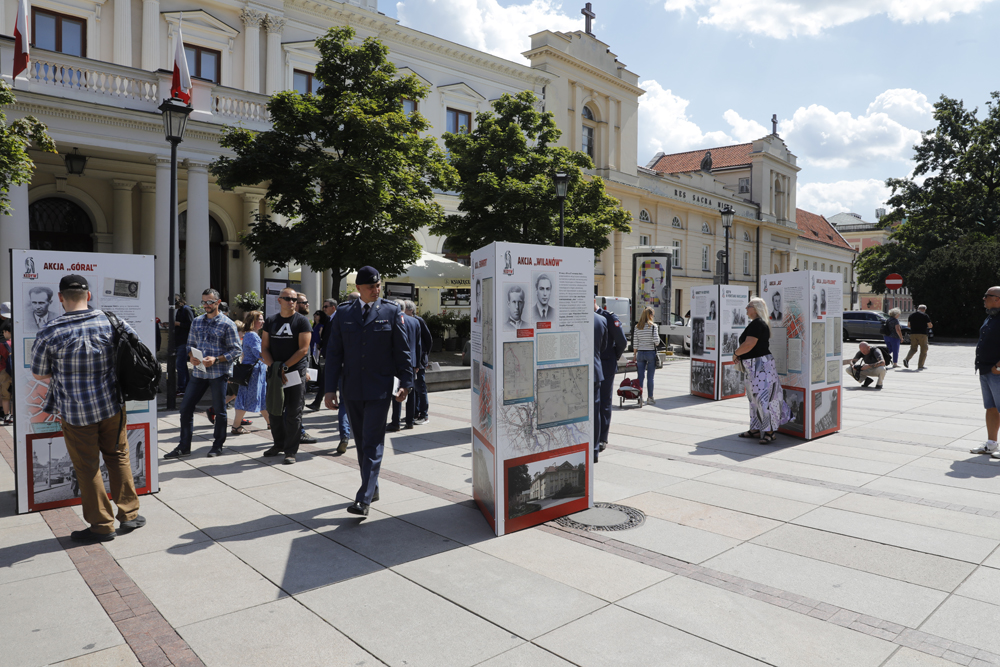Uroczyste otwarcie wystawy „Kedyw. Miecz i Tarcza Armii Krajowej w Warszawie” – Warszawa, 11 sierpnia 2023. Fot. Piotr Życieński (IPN)