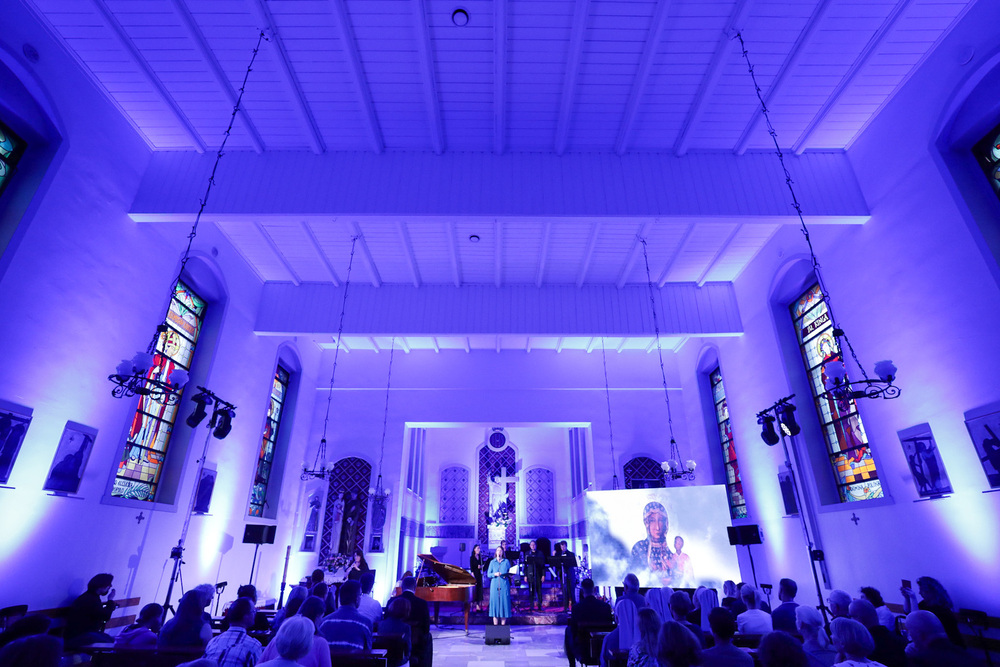 Widowisko „Byśmy byli jedno” – Gdańsk, 12 sierpnia 2023. Fot. Mikołaj Bujak (IPN)