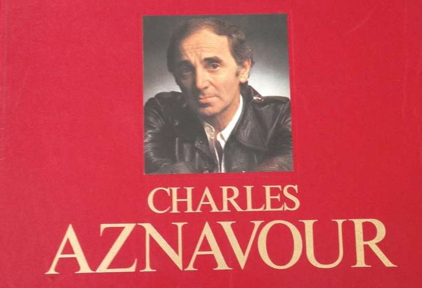 Okładka zestawu 8 płyt – Charles Aznavour