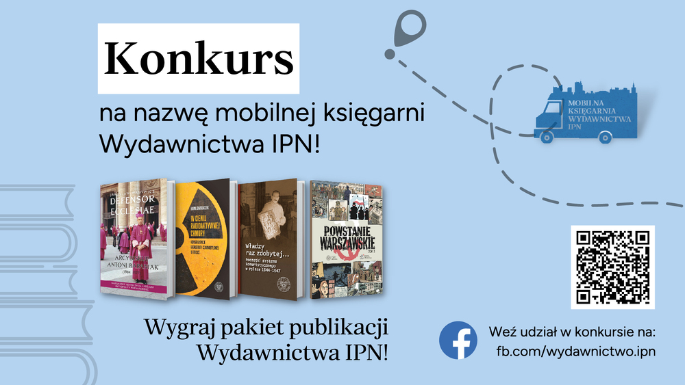 Zaproponuj nazwę dla mobilnej księgarni Wydawnictwa IPN