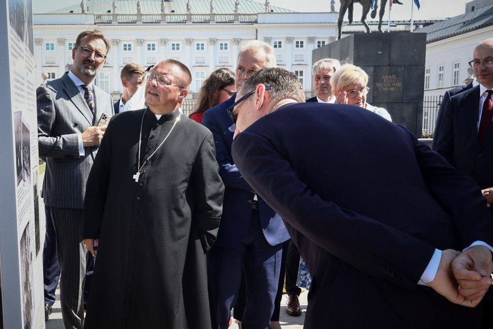 Otwarcie wystawy „Śmierć za człowieczeństwo. Rodzina Ulmów” – 21 sierpnia 2023. Fot. Sławek Kasper (IPN)