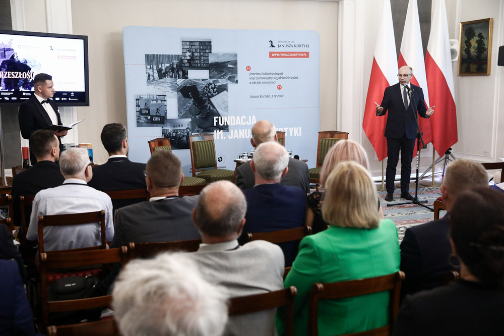 Uroczystość wręczenia nagród Fundacji im. Janusza Kurtyki – Warszawa, 26 sierpnia 2023. Fot. Sławek Kasper (IPN)
