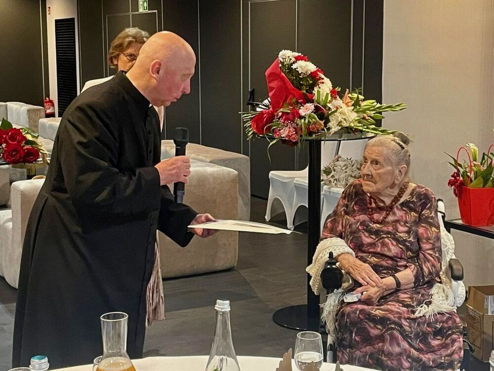 Setne urodziny Wandy Bortkiewicz – Ostróda, 26 sierpnia 2023. Fot. Karolina Retkowicz (IPN)