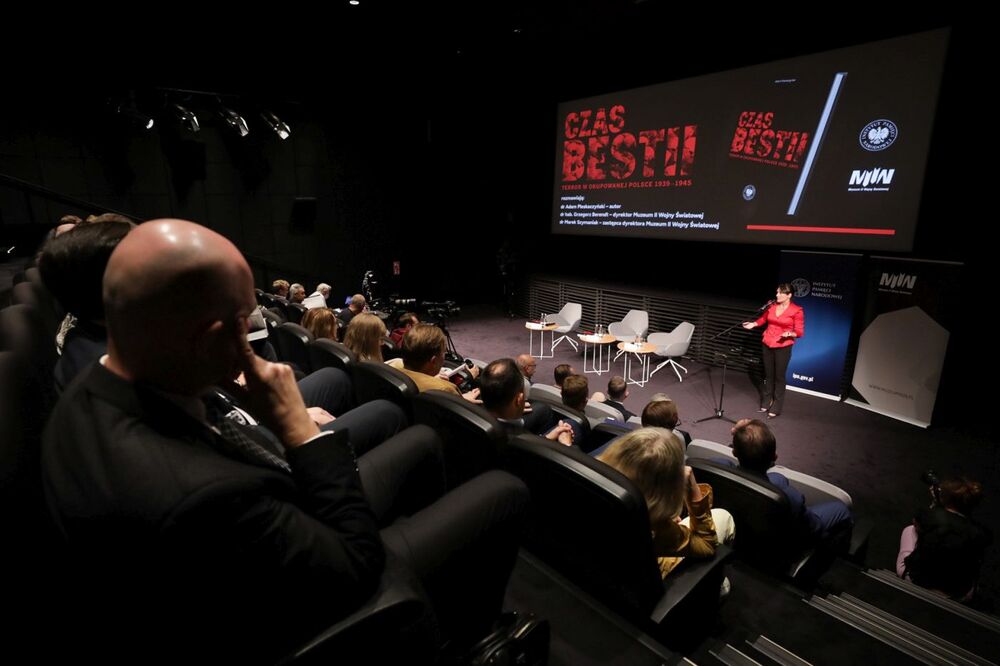 Promocja książki „Czas bestii. Terror w okupowanej Polsce 1939–1945” – Gdańsk, 30 sierpnia 2023. Fot. Mikołaj Bujak (IPN)