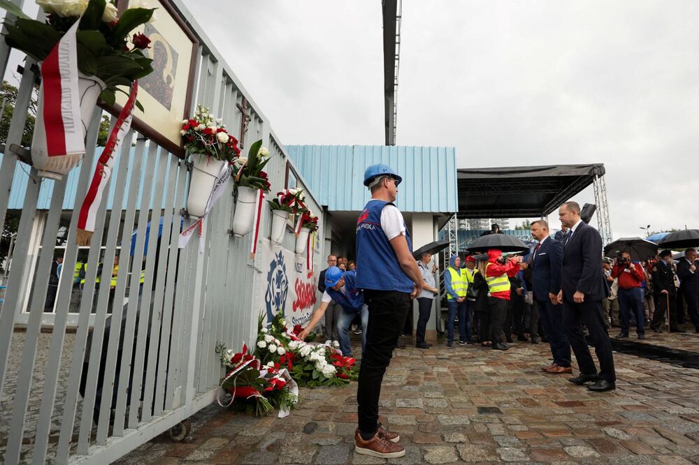 Obchody 43. rocznicy Sierpnia '80 – Gdańsk, 31 sierpnia 2023. Fot: Mikołaj Bujak (IPN)