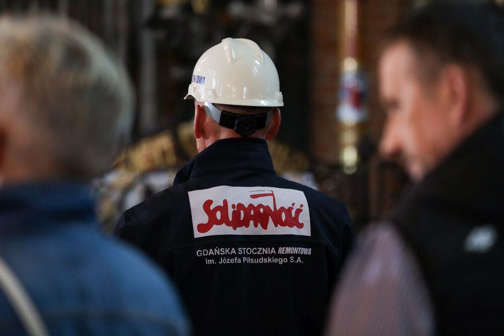 Msza święta w bazylice św. Brygidy – 1 września 2023. Fot. Mikołaj Bujak (IPN)