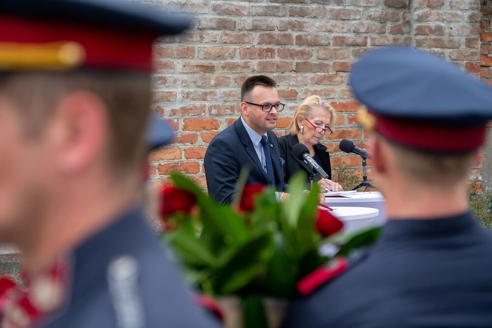 Uroczystość upamiętnienia Ludwika Michalskiego i Stanisława Krasonia – Austria, 31 sierpnia 2023. Fot: Jürgen Makowecz