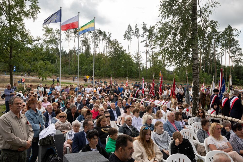 84. rocznica wybuchu II wojny światowej i szarży 18. Pułku Ułanów Pomorskich z 1.09.1939 r. – Nowa Cerkiew, 3 września 2023. Fot: Mikołaj Bujak (IPN)