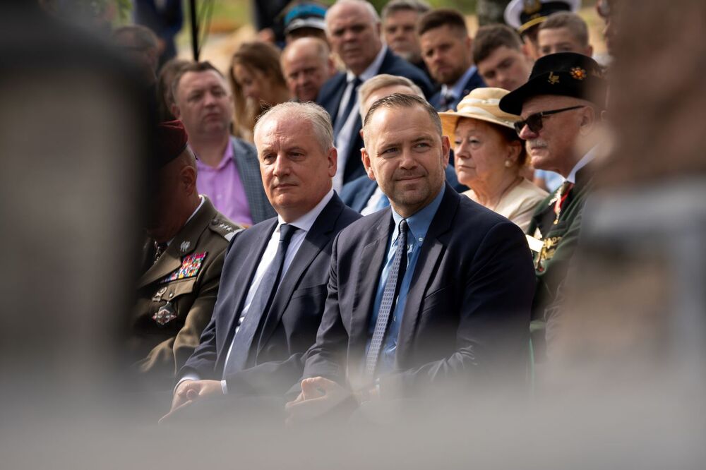 84. rocznica wybuchu II wojny światowej i szarży 18. Pułku Ułanów Pomorskich z 1.09.1939 r. – Nowa Cerkiew, 3 września 2023. Fot: Mikołaj Bujak (IPN)