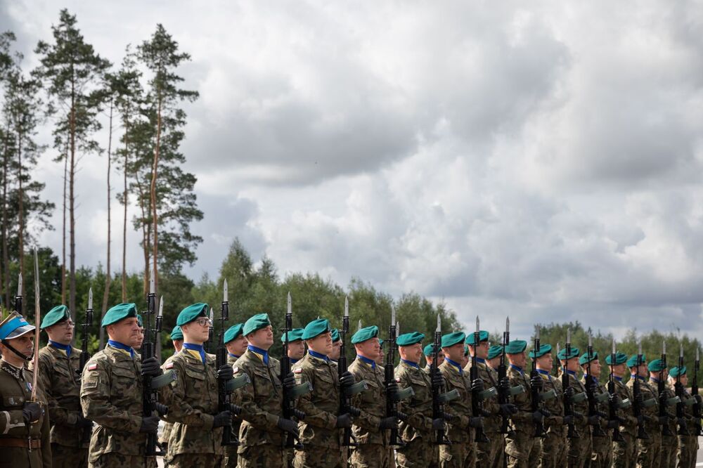 84. rocznica wybuchu II wojny światowej i szarży 18. Pułku Ułanów Pomorskich z 1.09.1939 r. – Nowa Cerkiew, 3 września 2023. Fot: Mikołaj Bujak (IPN)