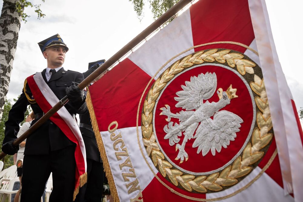 84. rocznica wybuchu II wojny światowej i szarży 18. Pułku Ułanów Pomorskich z 1.09.1939 r. – Nowa Cerkiew, 3 września 2023. Fot: Mikołaj Bujak (IPN)