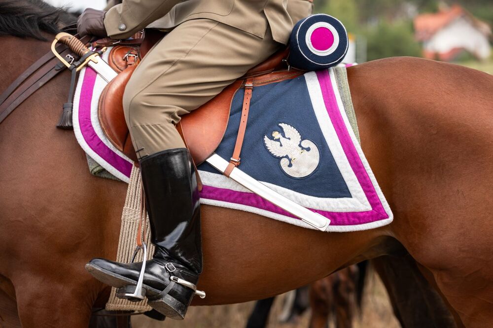 84. rocznica wybuchu II wojny światowej i szarży 18. Pułku Ułanów Pomorskich z 1.09.1939 r. – Nowa Cerkiew, 3 września 2023. Fot: Mikołaj Bujak (IPN)