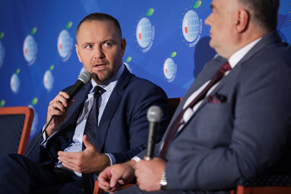 Prezes IPN dr Karol Nawrocki na XXXII Forum Ekonomicznym – Karpacz 2023. Fot. Mikołaj Bujak (IPN)