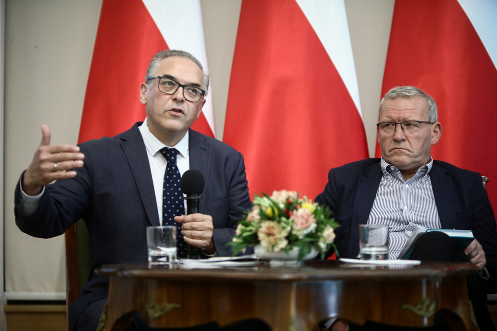 Konferencja naukowa „Niemiecki mord na Ulmach. Represje za pomoc ludności żydowskiej w kontekście realiów czasu Zagłady” w Warszawie – 7 września 2023. Fot. Sławek Kasper (IPN)