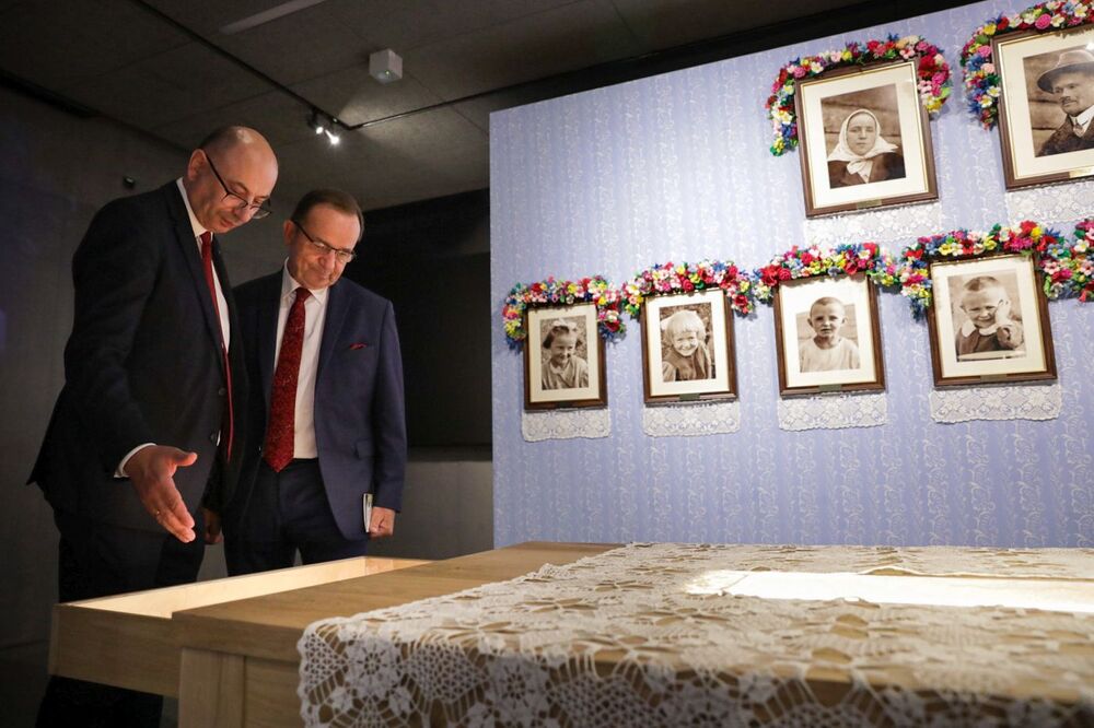 Otwarcie wystawy IPN „»Błogosławieni Sprawiedliwi, albowiem…« Opowieść o Rodzinie Ulmów” – Markowa, 9 września 2023. Fot. Mikołaj Bujak (IPN)