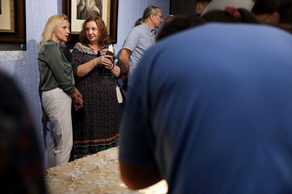 Otwarcie wystawy IPN „»Błogosławieni Sprawiedliwi, albowiem…« Opowieść o Rodzinie Ulmów” – Markowa, 9 września 2023. Fot. Mikołaj Bujak (IPN)