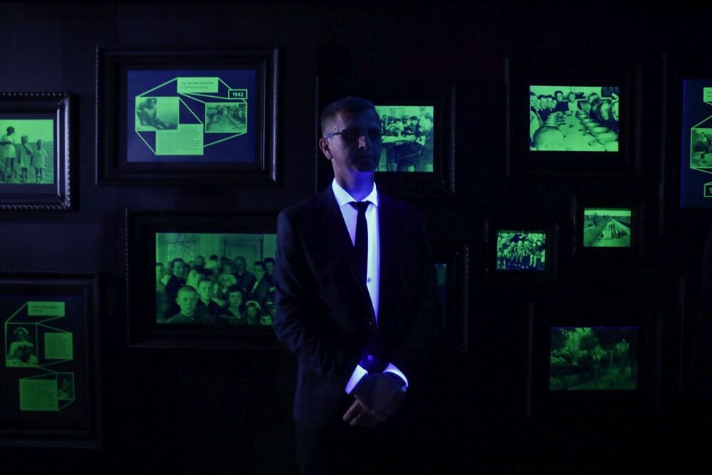 Pokaz przedpremierowy immersyjnej etiudy filmowej „Świadectwo poMOCY” – Rzeszów, 9 września 2023. Fot. Mikołaj Bujak (IPN)