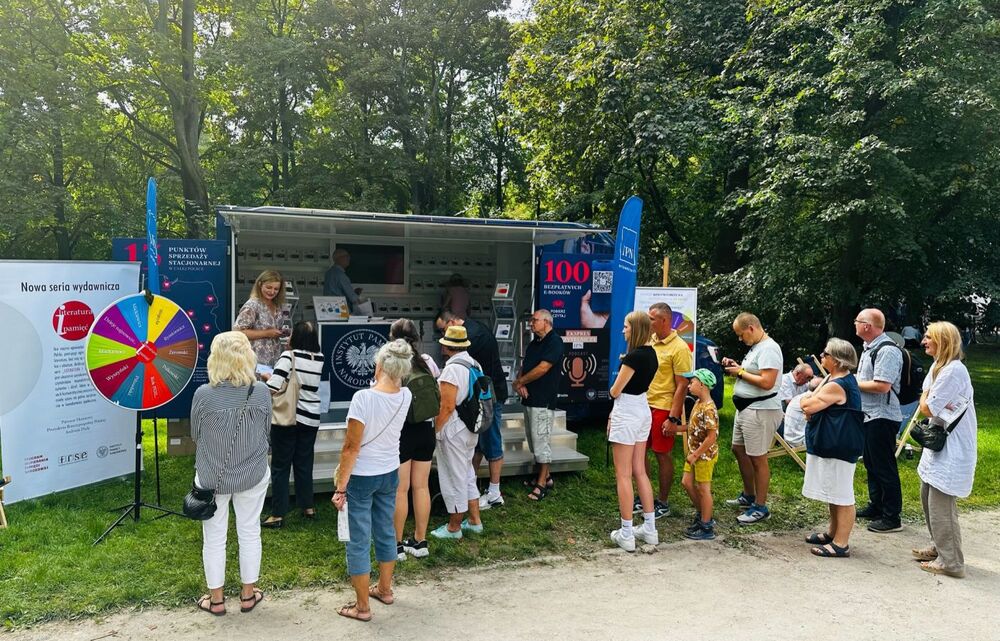 Wydawnictwo IPN na Narodowym Czytaniu 2023 w Warszawie – 9 września 2023. Fot. IPN