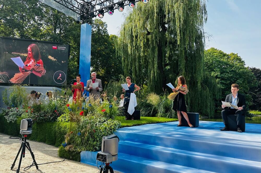 Wydawnictwo IPN na Narodowym Czytaniu 2023 w Warszawie – 9 września 2023. Fot. IPN