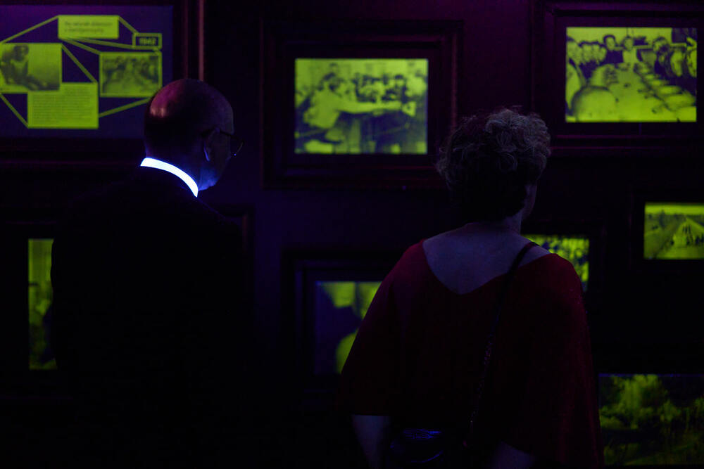 Pokaz przedpremierowy immersyjnej etiudy filmowej „Świadectwo poMOCY” – Rzeszów, 9 września 2023. Fot. IPN