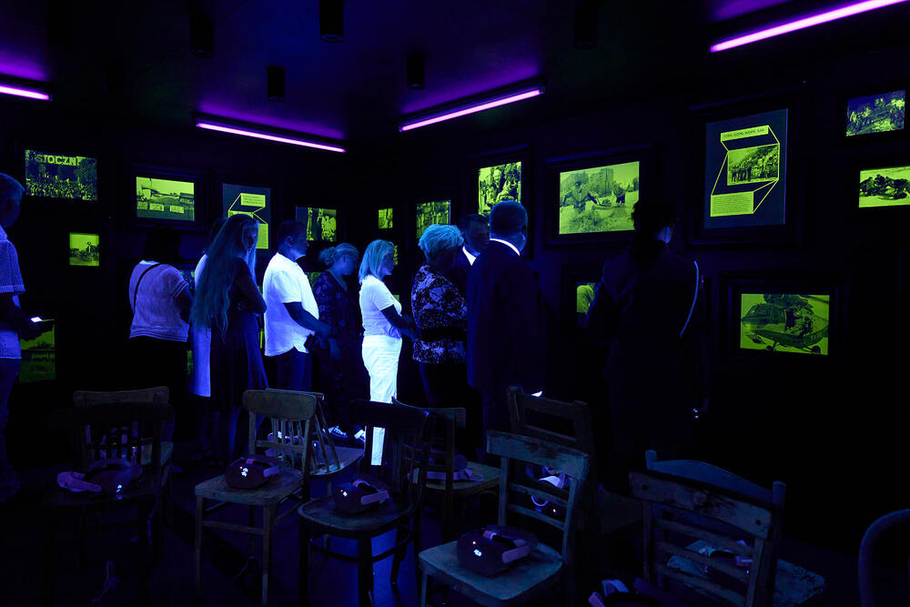 Pokaz przedpremierowy immersyjnej etiudy filmowej „Świadectwo poMOCY” – Rzeszów, 9 września 2023. Fot. IPN