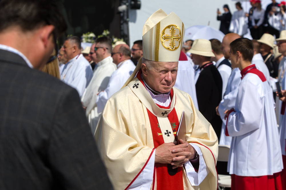 Uroczystość beatyfikacyjna rodziny Ulmów w Markowej – 10 września 2023. Fot. Sławek Kasper (IPN)