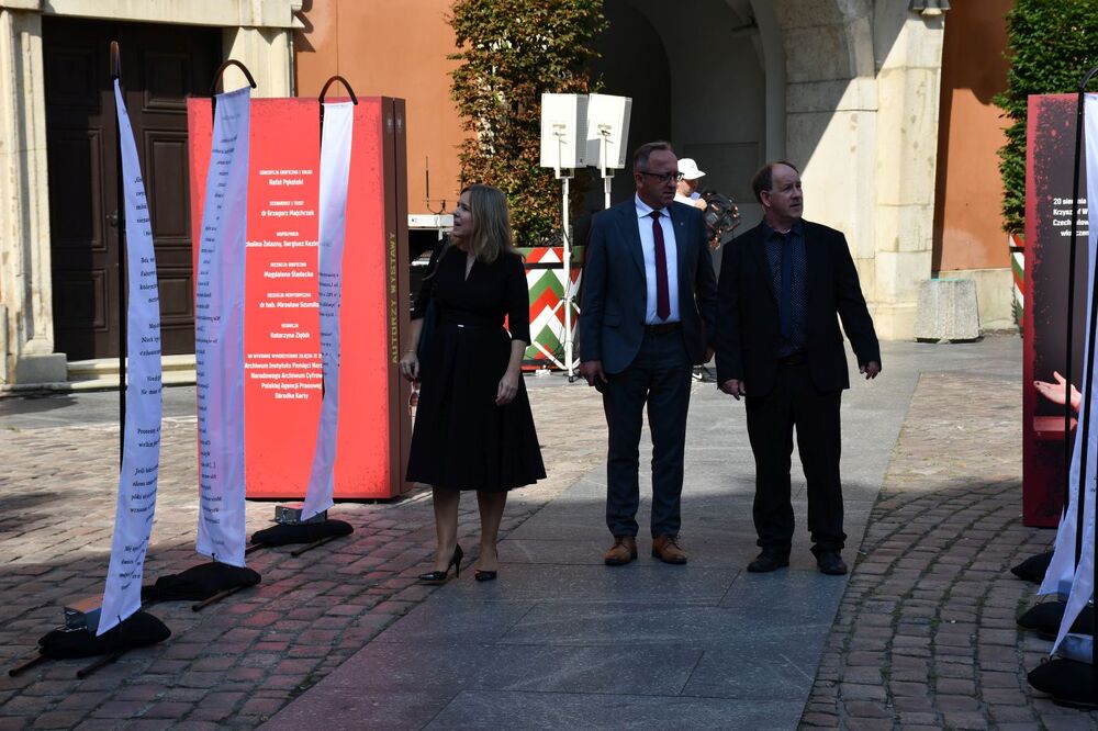 W Warszawie otwarto wystawę „Nie tylko Siwiec” – 12 września 2023. Fot. Andrzej Węcławek (IPN)