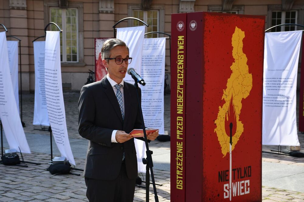 W Warszawie otwarto wystawę „Nie tylko Siwiec” – 12 września 2023. Fot. Andrzej Węcławek (IPN)