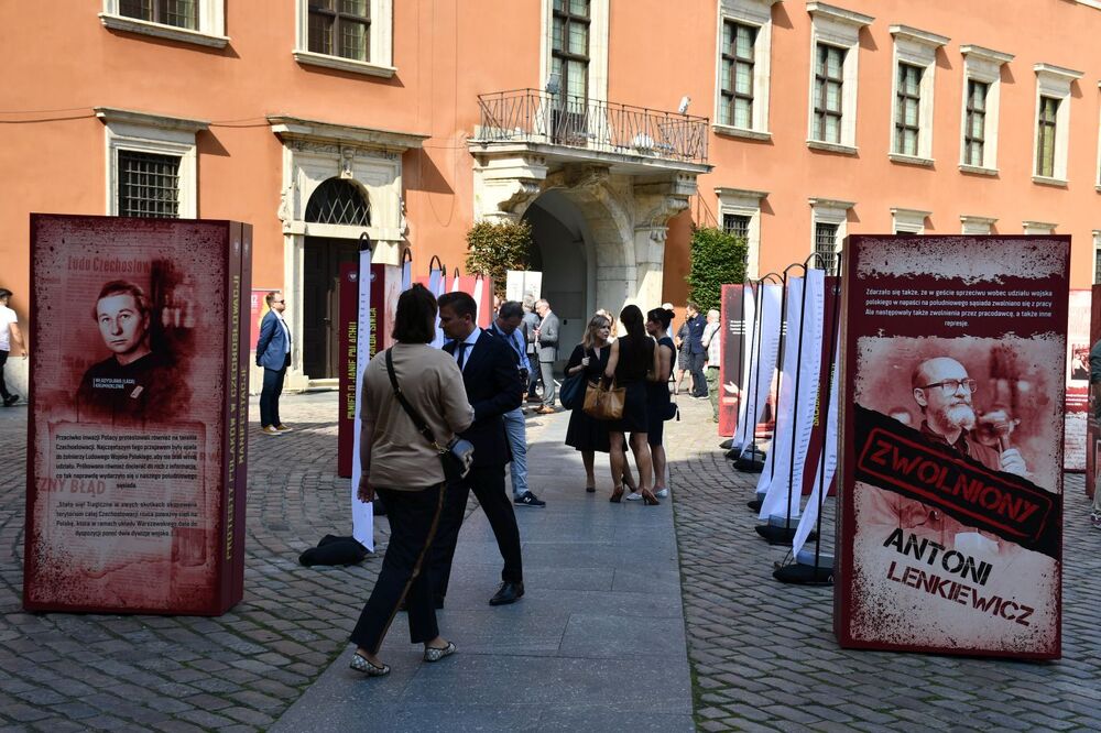 W Warszawie otwarto wystawę „Nie tylko Siwiec” – 12 września 2023. Fot. Andrzej Węcławek (IPN)