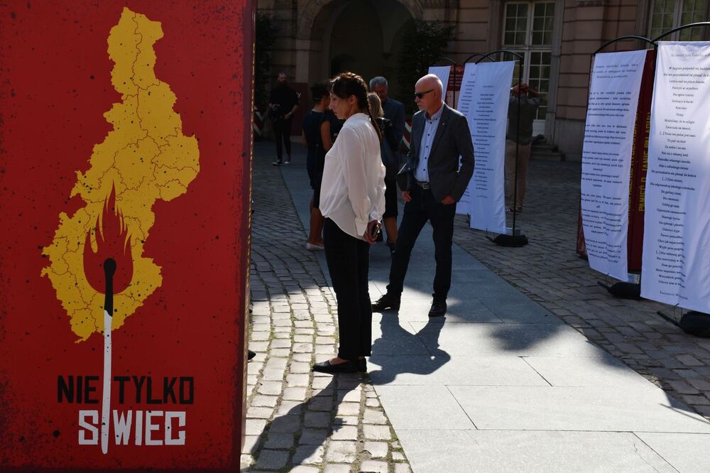 W Warszawie otwarto wystawę „Nie tylko Siwiec” – 12 września 2023. Fot. Andrzej Węcławek (IPN)