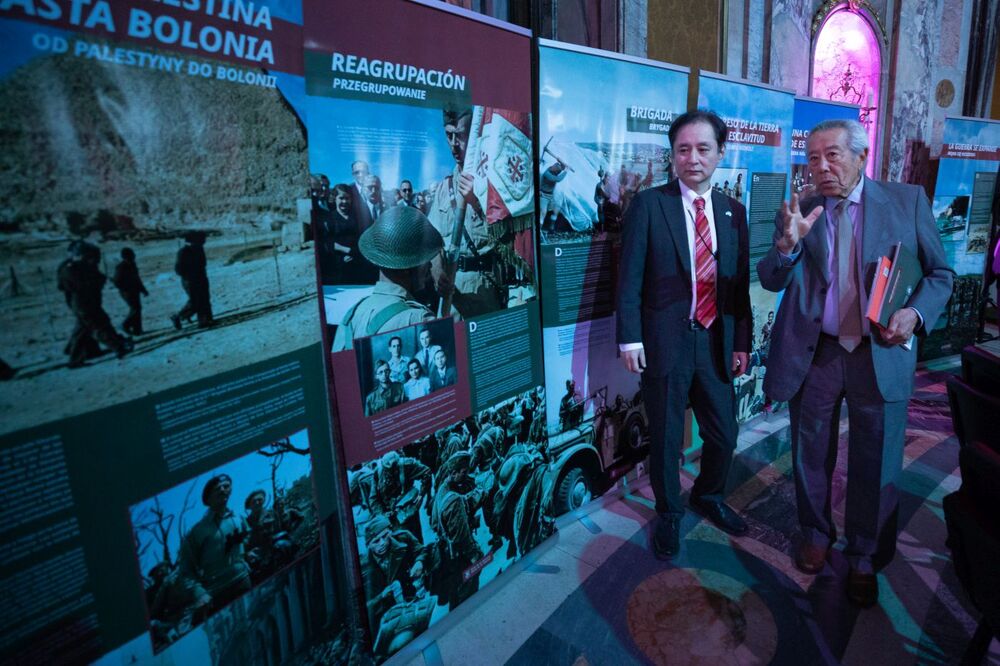 Otwarcie wystawy IPN „Szlaki Nadziei. Odyseja wolności” – Buenos Aires, 12 września 2023. Fot. Mikołaj Bujak (IPN)