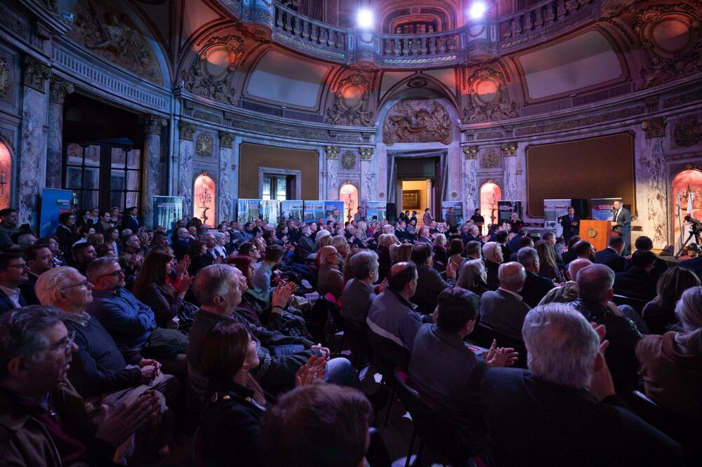 Otwarcie wystawy IPN „Szlaki Nadziei. Odyseja wolności” – Buenos Aires, 12 września 2023. Fot. Mikołaj Bujak (IPN)