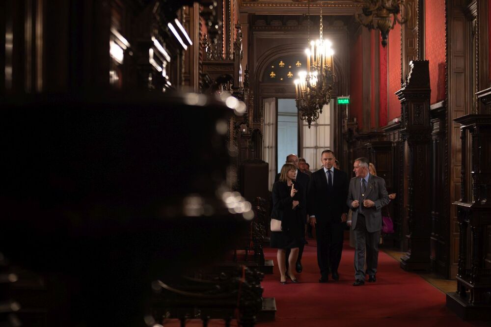 Otwarcie wystawy IPN „Szlaki Nadziei. Odyseja wolności” – Buenos Aires, 12 września 2023. Fot. Mikołaj Bujak (IPN)