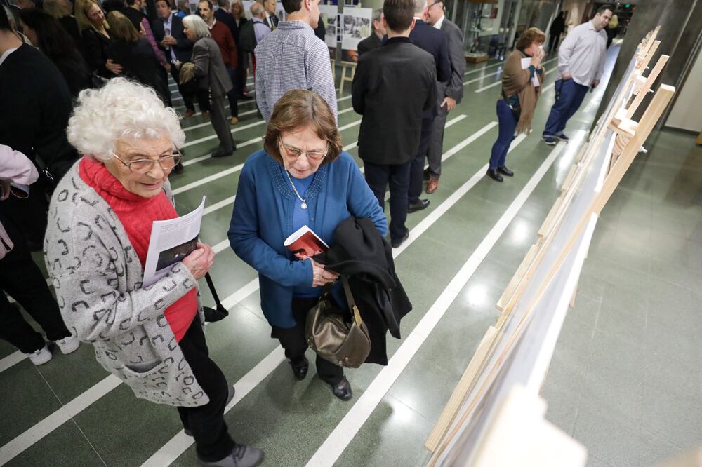 Wystawa „Samarytanie z Markowej” w Rosario – Argentyna, 14 września 2023. Fot. Mikołaj Bujak (IPN)