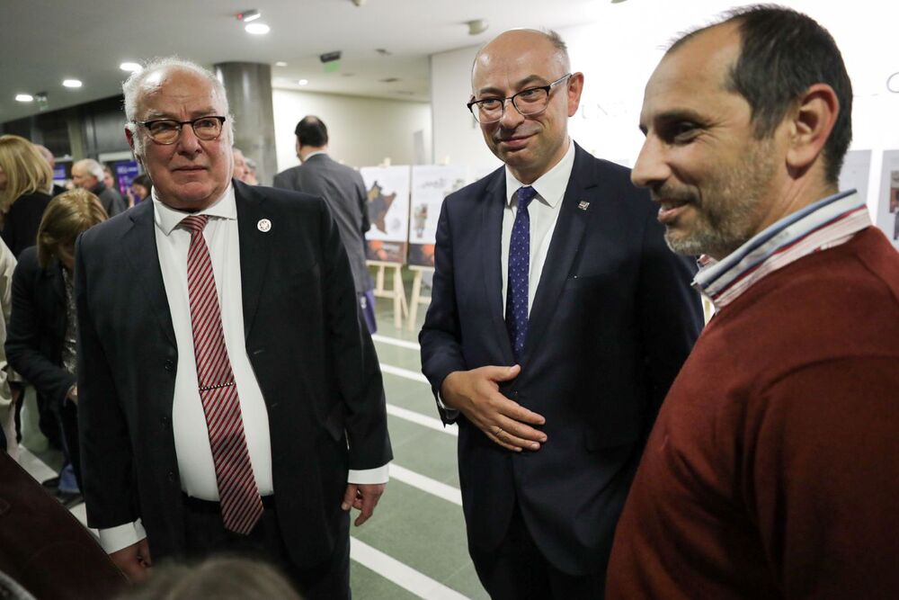 Wystawa „Samarytanie z Markowej” w Rosario – Argentyna, 14 września 2023. Fot. Mikołaj Bujak (IPN)