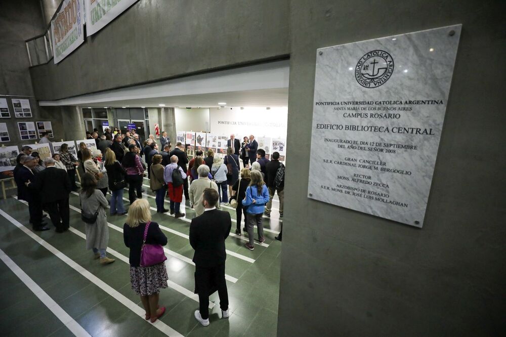 Wystawa „Samarytanie z Markowej” w Rosario – Argentyna, 14 września 2023. Fot. Mikołaj Bujak (IPN)