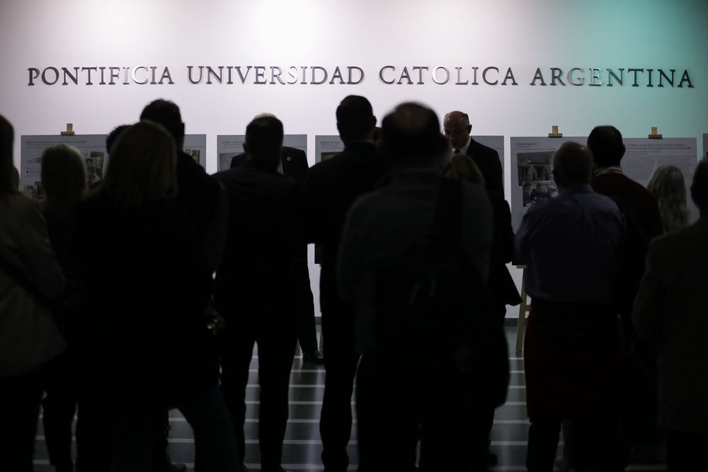 Wystawa „Samarytanie z Markowej” w Rosario – Argentyna, 14 września 2023. Fot. Mikołaj Bujak (IPN)