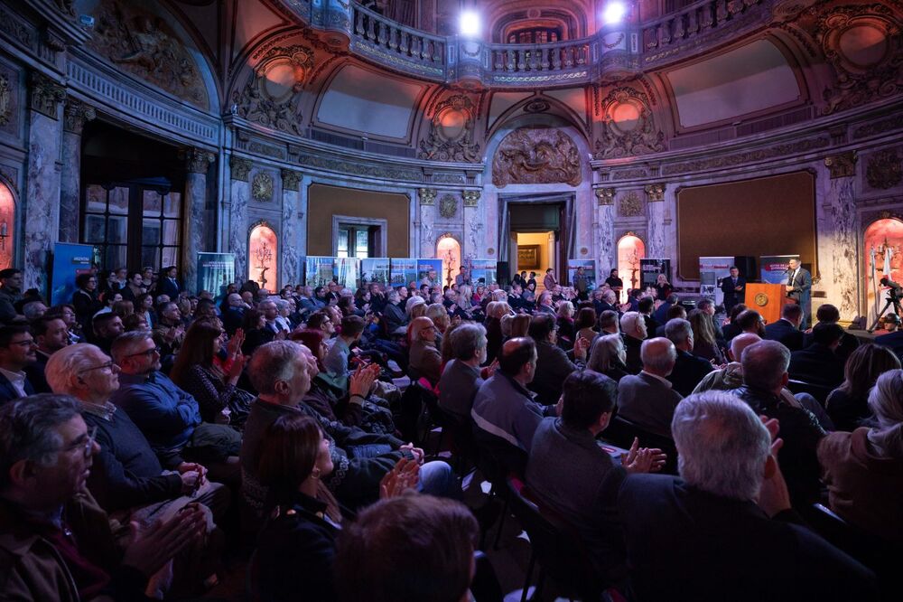 Otwarcie wystawy „Szlaki Nadziei. Odyseja Wolności” – Buenos Aires, 12 września 2023. Fot. Mikołaj Bujak (IPN)