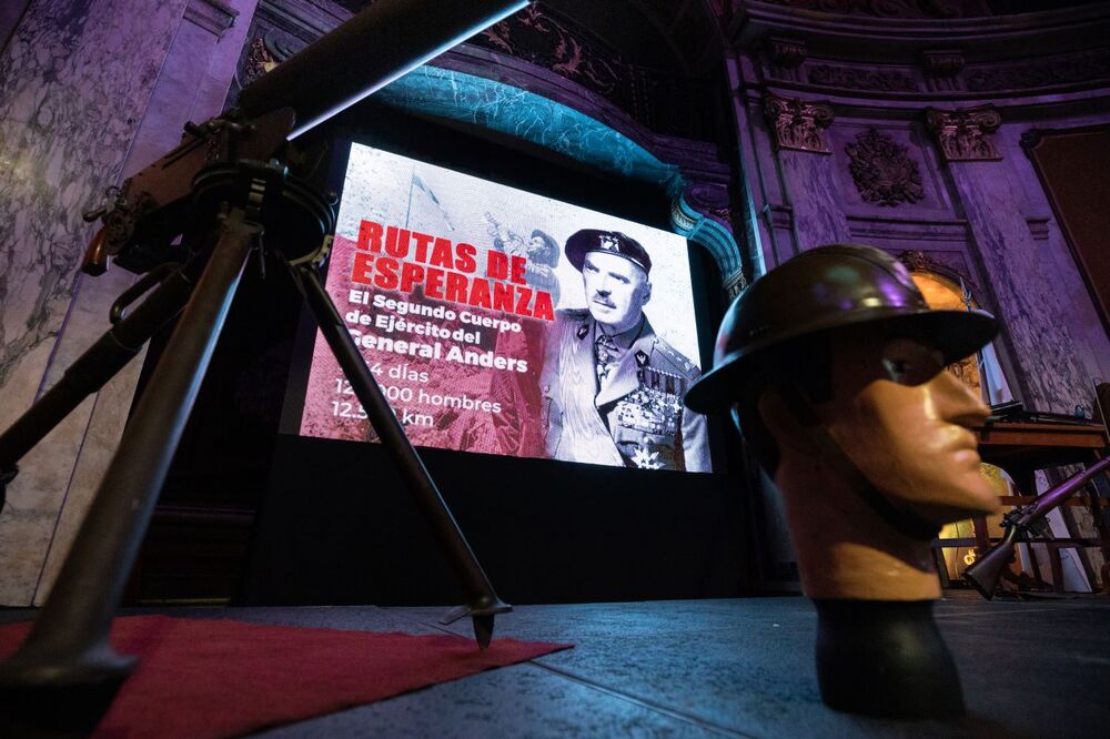 Otwarcie wystawy „Szlaki Nadziei. Odyseja Wolności” – Buenos Aires, 12 września 2023. Fot. Mikołaj Bujak (IPN)