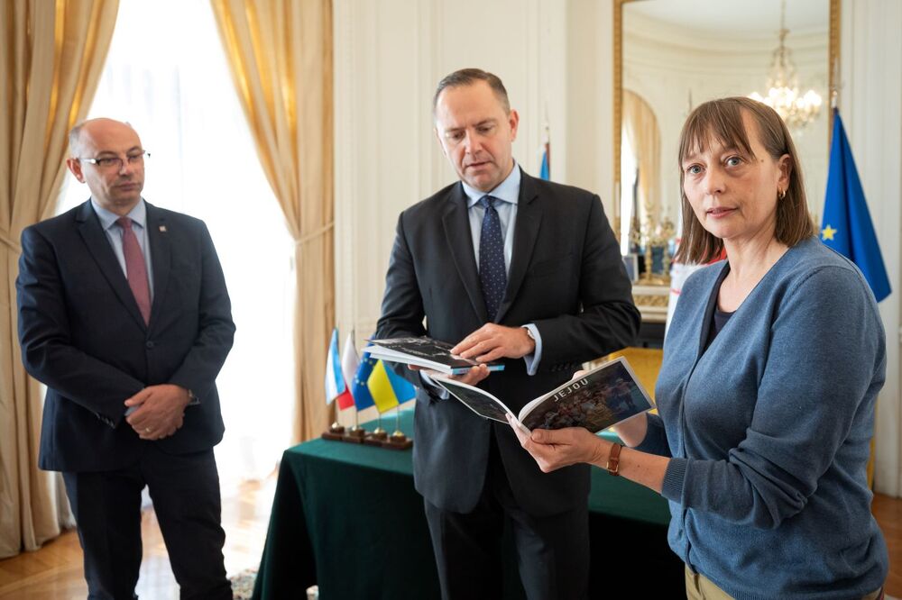 Spotkanie w Ambasadzie RP – Buenos Aires, 14 września 2023. Fot. Mikołaj Bujak (IPN)