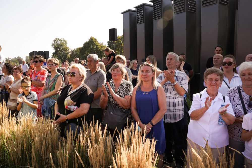 „Ja, żołnierz Wojska Polskiego, przysięgam” – żołnierze 7 Pomorskiej Brygady Obrony Terytorialnej złożyli przysięgę wojskową – Gdańsk, 17 września 2023. Fot. Mikołaj Bujak (IPN)