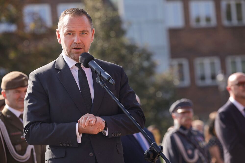 Prezes IPN dr Karol Nawrocki – Gdańsk, 17 września 2023. Fot. Mikołaj Bujak (IPN)