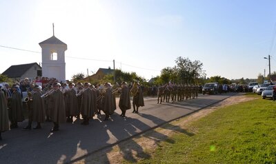 Pogrzeb polskich żołnierzy na Białorusi – Dołhinów, 27.09.2017