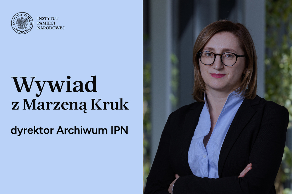 Marzena Kruk dyrektor Archiwum IPN